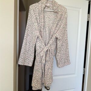 Ulta Beauty Pink Leopard Print Robe